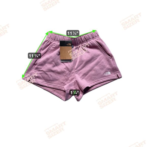 North Face Half Dome Shorts Womens XS Mauve Purple Casual Lounge Active New Tag - Picture 3 of 6
